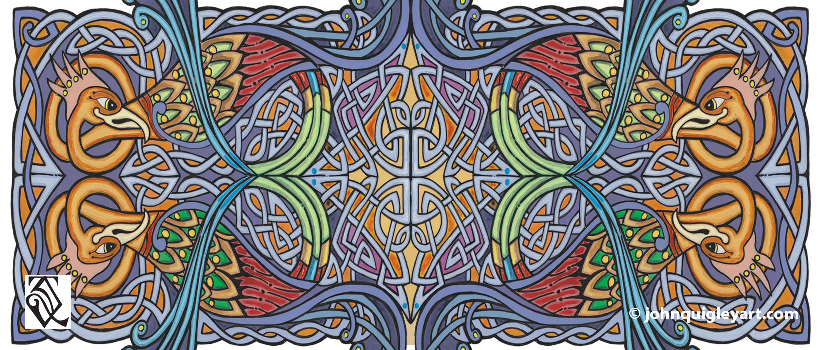 Celtic Bird Mug DesignII